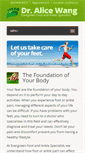 Mobile Screenshot of evergreenfootankle.com